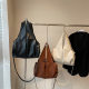 Cross-border Popular All-match Large Capacity Satchel Women's New Fashion Simple Retro Solid Color Commuter Niche Shoulder Bag