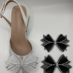 Large manufacturers wholesale new shoe flower jewelry rhinestone new accessories shoe flower shoe buckle take the whole net price to inquire