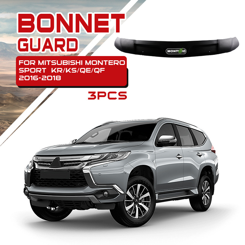 Montero sport 16-18 especiales con letras que iluminan el bloque de grava estándar 3 piezas