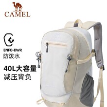 骆驼户外双肩包男大容量专业徒步旅行登山包女露营爬山背包男书包