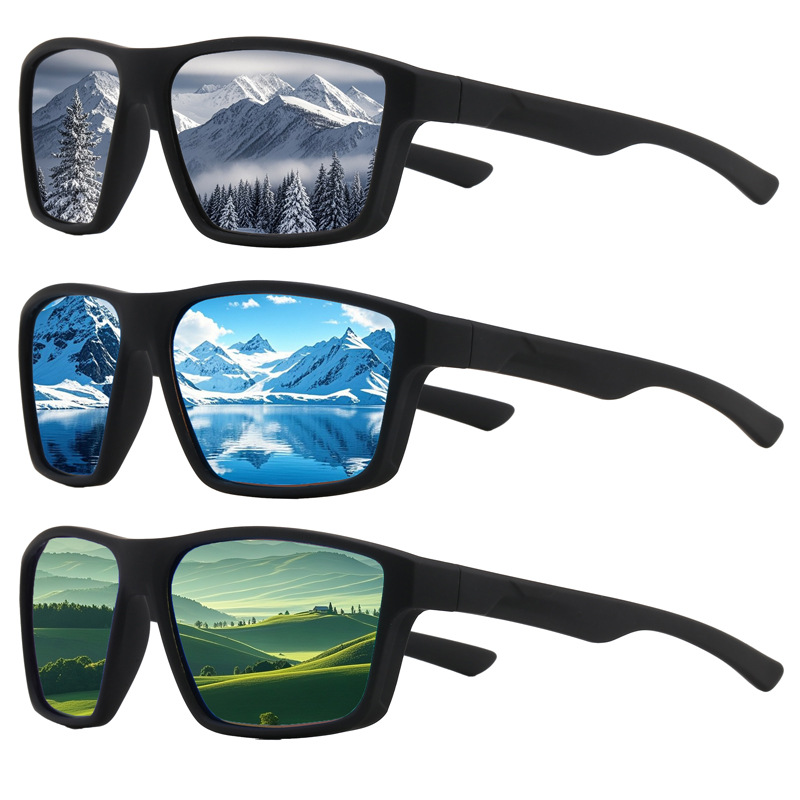 New Cross-Border Men's Outdoor Sports Polarized Sunglasses, Women's Driving, Cycling, Mountaineering, Windproof Goggles, Sunglasses Batch