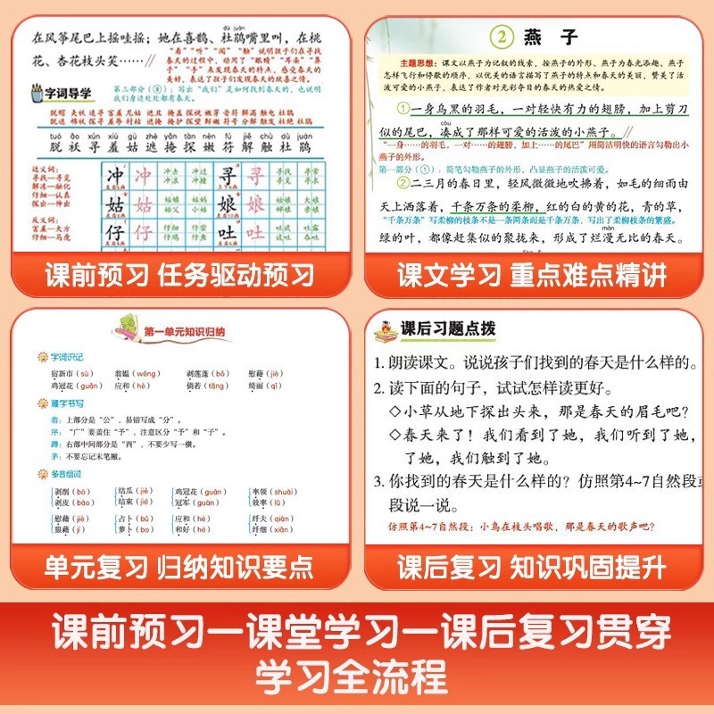 2025年秋の学習ノート 小学校・中学校の人民教育出版教科書 プレビューチュートリアル教材 説明教室ノート|undefined