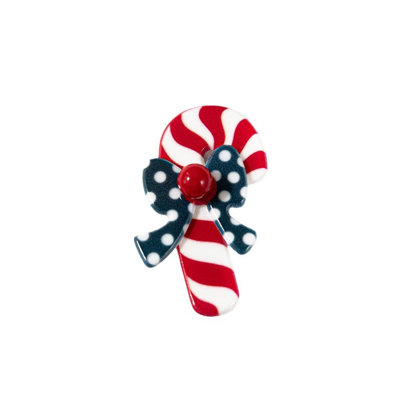 Horquillas navideñas de dibujos animados, pinzas de Papá Noel, accesorios para el cabello, pinzas laterales, suministros de regalo de Navidad al por mayor