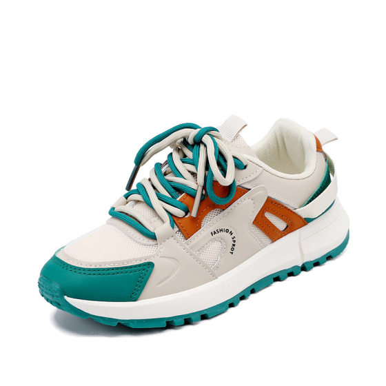 2025 Spring New Arrival Forrest Gump Shoes Women's Casual Breathable Lightweight All-Match Height-Increasing Platform Sports Running Women's Shoes 5528
