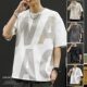 plus size Short-sleeved T-shirt Men's Summer New Round Neck Thin Trendy Fat Plus Size Men's Half-sleeved T-shirt