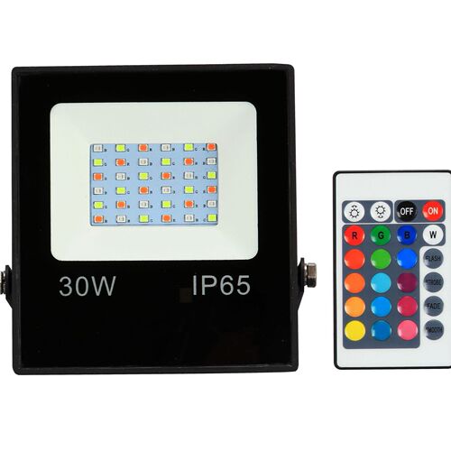 30W50W tree hugger LED spot light seven-color outdoor RGB flood light waterproof dustproof park landscape light lawn light