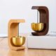 Wooden Dopamine Door Bell Wind Bell Suction Door Entry Reminder Pendant Household Door Bell Hanging Decoration