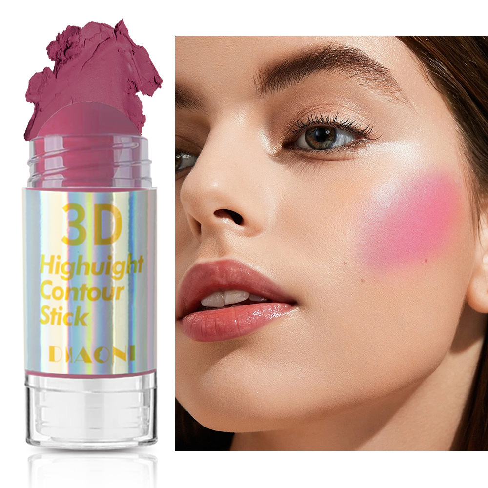 Crema de alto brillo transfronteriza, brillo fino nacarado facial, reparación tridimensional natural, brillo corporal corporal, barra de alto brillo