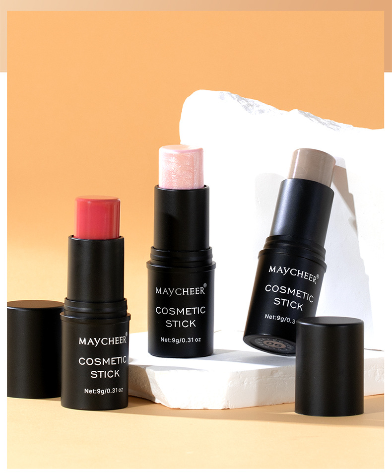 Cross-border trade MAYCHEER Contouring Sticks Three-piece set, facial three-dimensional highlights, shadow blush, and shadow brightening undefined