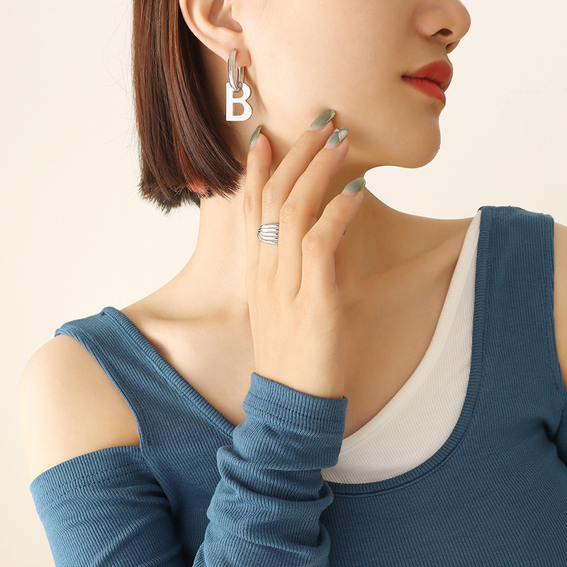 Pendientes F605-steel