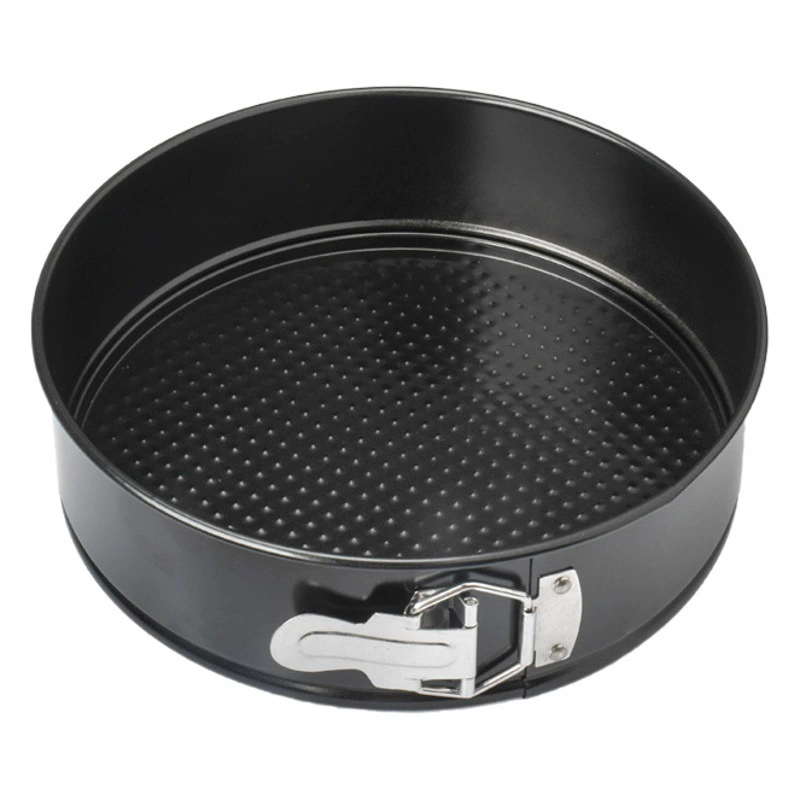 Круглые формы для торта Живая нижняя пряжка для выпечки утолщенная углеродистая сталь с непокрытием 4/6/7/8/9 дюймов Форма для выпечки