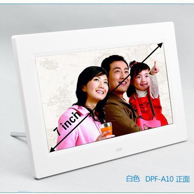 7inch Digital Photo Frame Supports Video, Image, and Music Playback, Desktop Standalone Advertising Player, High-Definition Multifunctional 7inch Digital Photo Frame Supports Video, Image, and Music Playback, Desktop Standalone Advertising Player, High-Definition Multifunctional