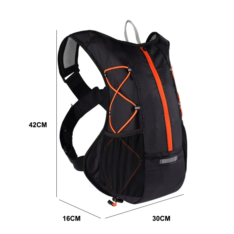 Water container, capacious off-road climbing backpack