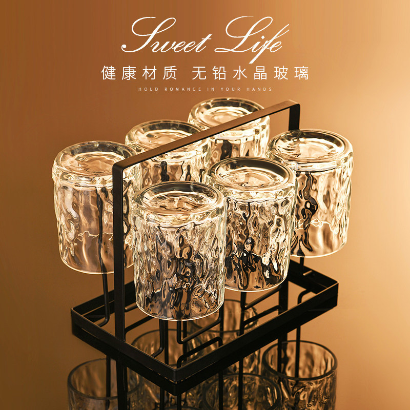 Glacier First Snow Glass Cup Set for Home Use - Milk, Coffee, Water Cups, Living Room Liquor Glasses, High-Value Drinking Glasses Set Glacier First Snow Glass Cup Set for Home Use - Milk, Coffee, Water Cups, Living Room Liquor Glasses, High-Value Drinking Glasses Set