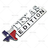 Off -road Texas metal car logo TEXAS EDITION car sticker modified displacement displacement label