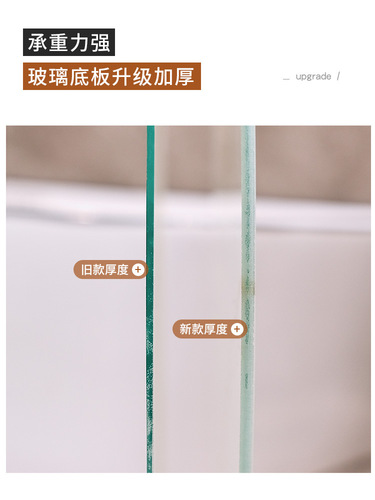 New Lightweight Luxury Style Bathroom Toothbrush Holder Double Layer Shower Mouthwash Cup Electric Toothbrush Storage Rack