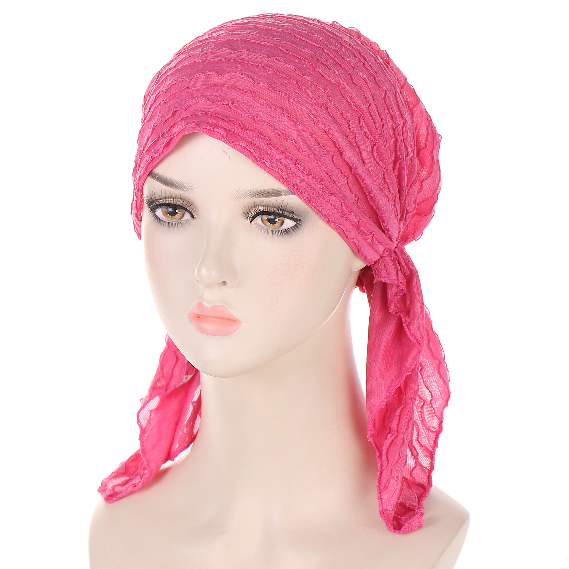 55g Weight Hijab Hats Type Daily, Street Occasion Polyester Material Solid Color Pattern All Seasons Season Women's Gender Casual, Classic Style Style Eaveless Rim Women's Casual Classic Style Solid Color Polyester Hijab 8
