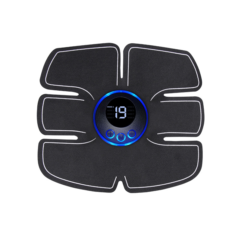 Entrenador abdominal EMS inteligente transfronterizo 6 entrenador de músculos abdominales deportes en casa máquina de sacudida de grasa equipo de fitness perezoso pegatinas de músculos abdominales