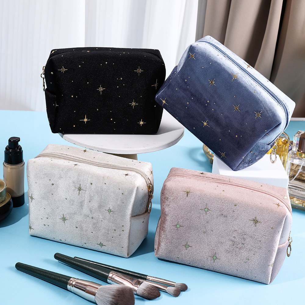 2024 New Blink Star Star Octagon Cosmetics Storage Bags Zipper…