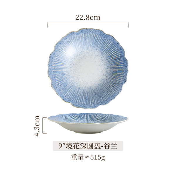 Ceramic Japanese high quality soup bowl for home use