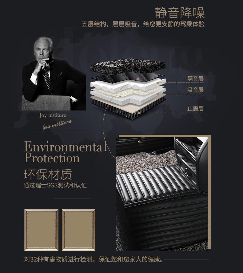 Applicable to Buick Angke Banner Six-seat Seven-seat Surrounding Original Car Mat Angke Banner Large Surrounding Car Mat