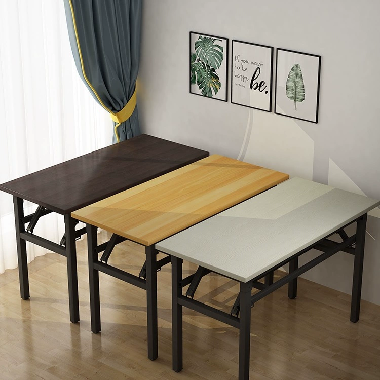 Простой складной стол, прямоугольный тренировочный конференц-стол, письменный стол, студенческий домашний обеденный стол, офисный учебный маленький стол