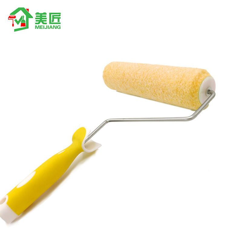Factory wholesale 9-inch brush hot melt medium wool paint roller brush wheel barrel brush dust removal solid color roller Factory wholesale 9-inch brush hot melt medium wool paint roller brush wheel barrel brush dust removal solid color roller