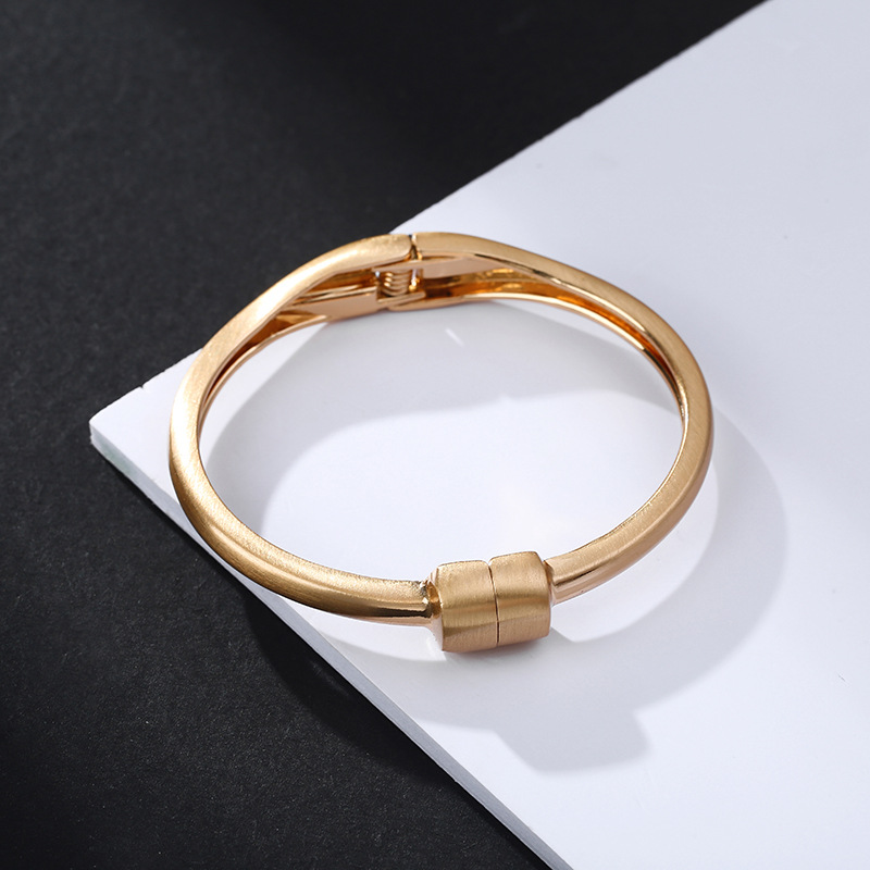 Fashion Minimalist Bracelet Fashion Geometric Diamond Open Bracelet