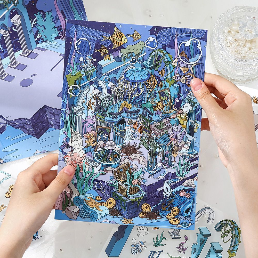 La pegatina de paisajismo de tarjeta blanca Infeel.MePET está abierta hoy