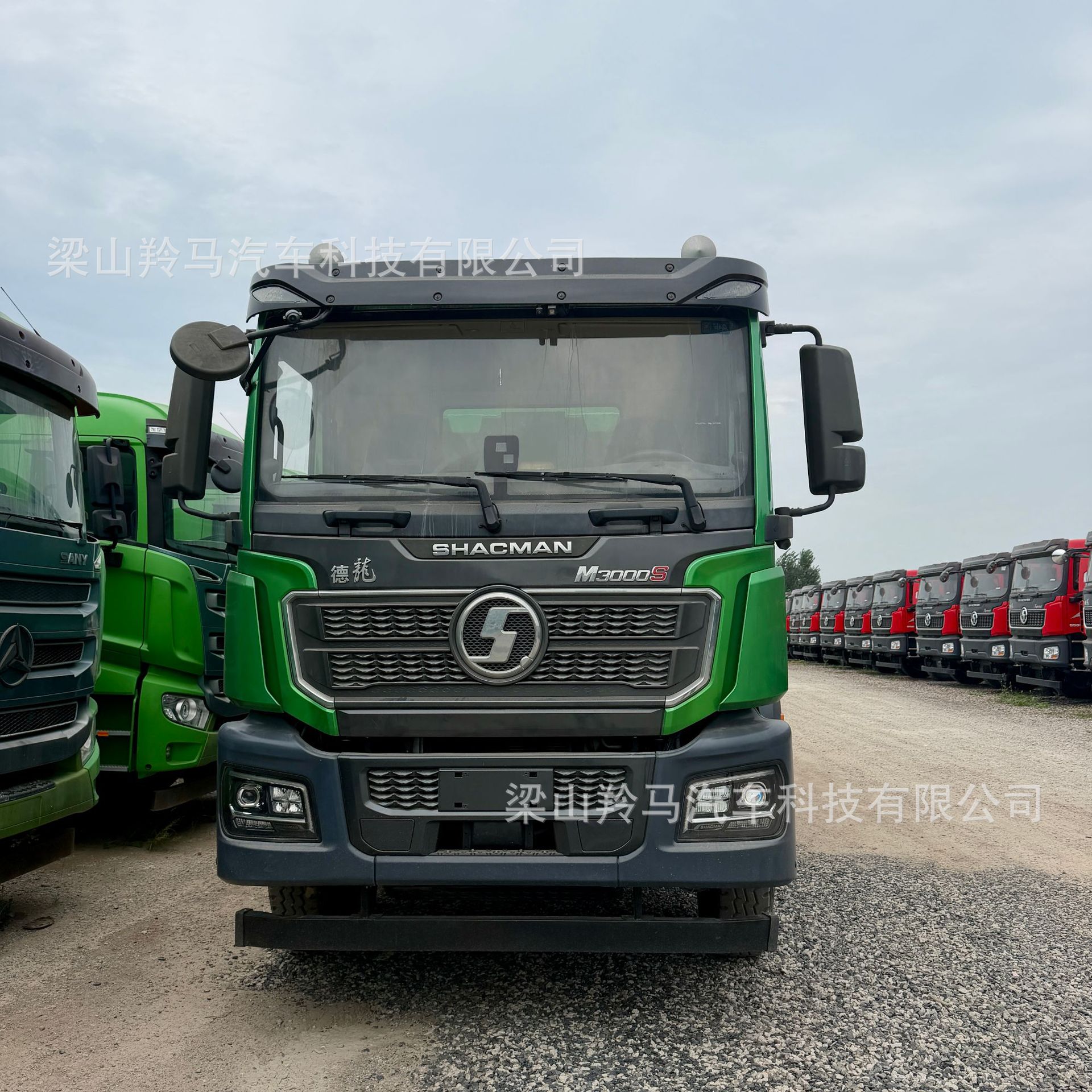 Cross-border medium-duty specialized work truck, Shaanxi Auto DeLong M3000S, front four-wheel drive, rear eight-wheel drive, dump truck for engineering projects