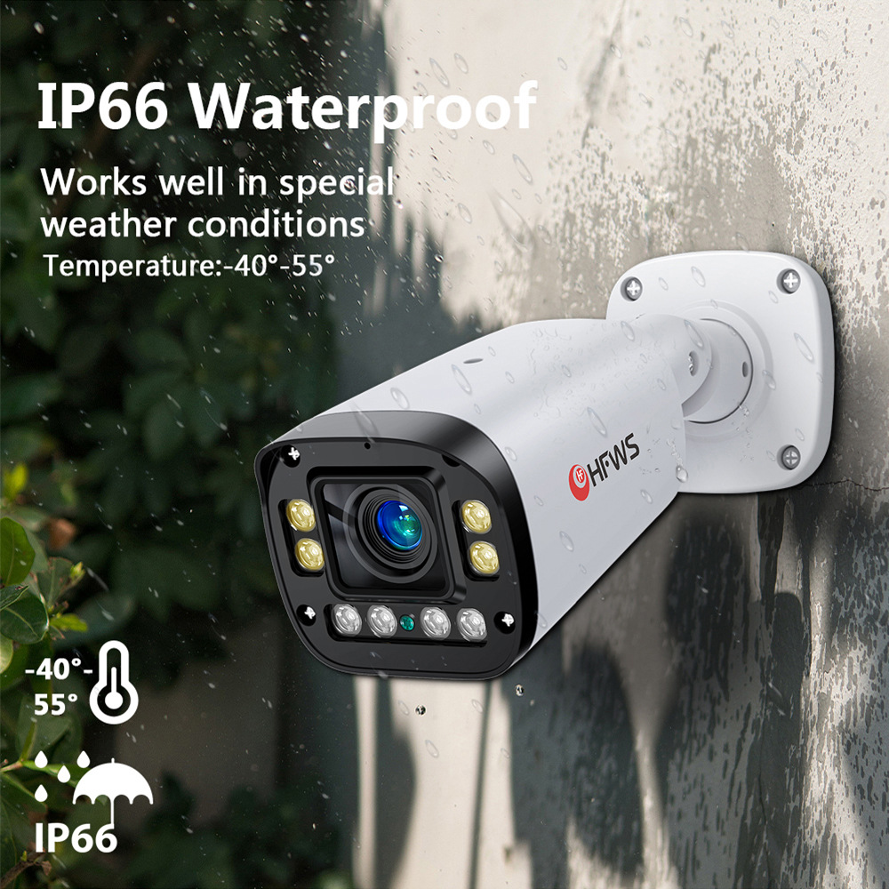 8MP POE Camera System Kit for Indoor and Outdoor