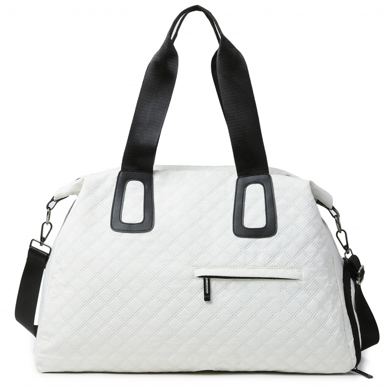 跨境新款健身包休闲运动大容量旅行包韩版时尚简约登机行李收纳袋