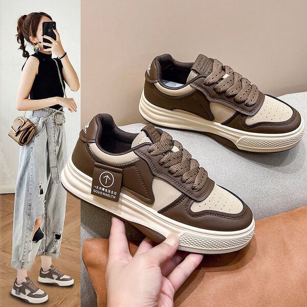 exclusive casual sports fashionable sneakers platform for students