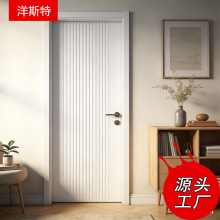 现代简约卧室门 침실문 厂家直供朝鲜 加厚门扇防潮耐用