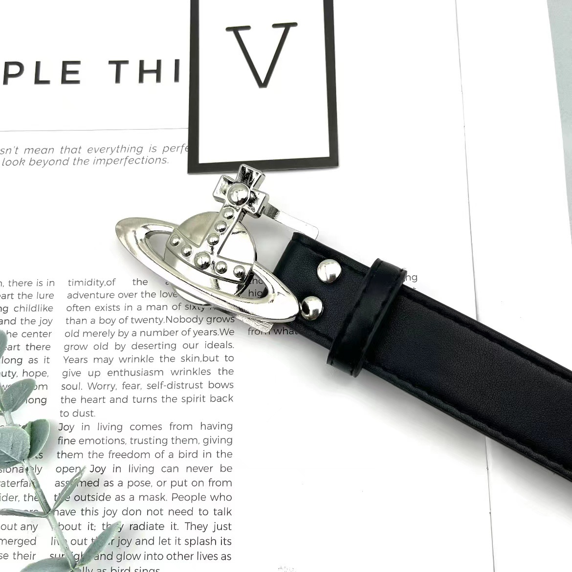 Nicho clásico Saturno hebilla casual cinturón unisex ins moda decorativa falda pantalones cinturón moda