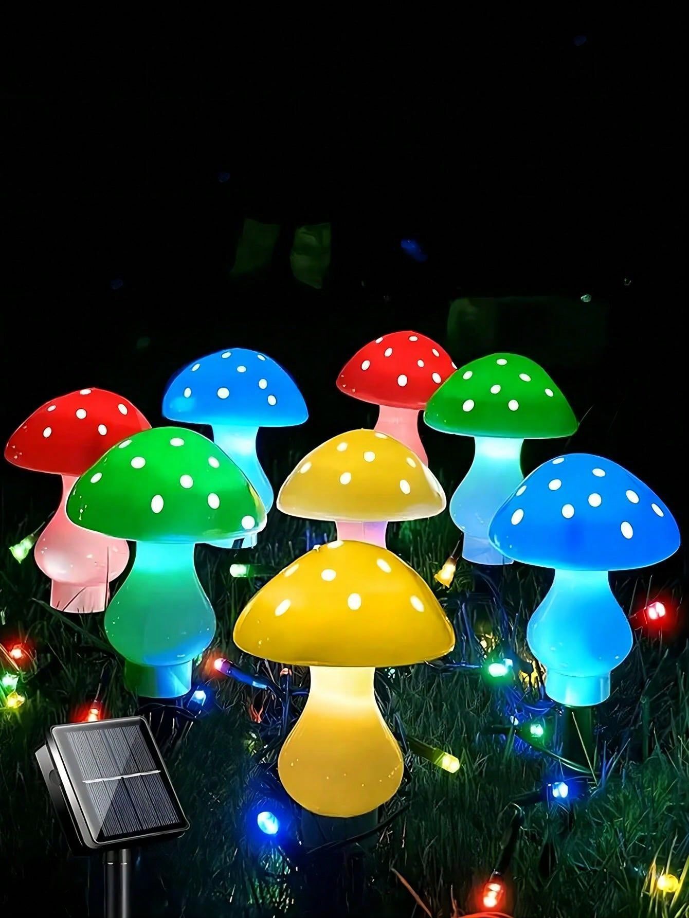 Nuevo popular seta lámpara impermeable al aire libre jardín lámpara Villa jardín pequeño patio decoración atmósfera pequeña lámpara de césped