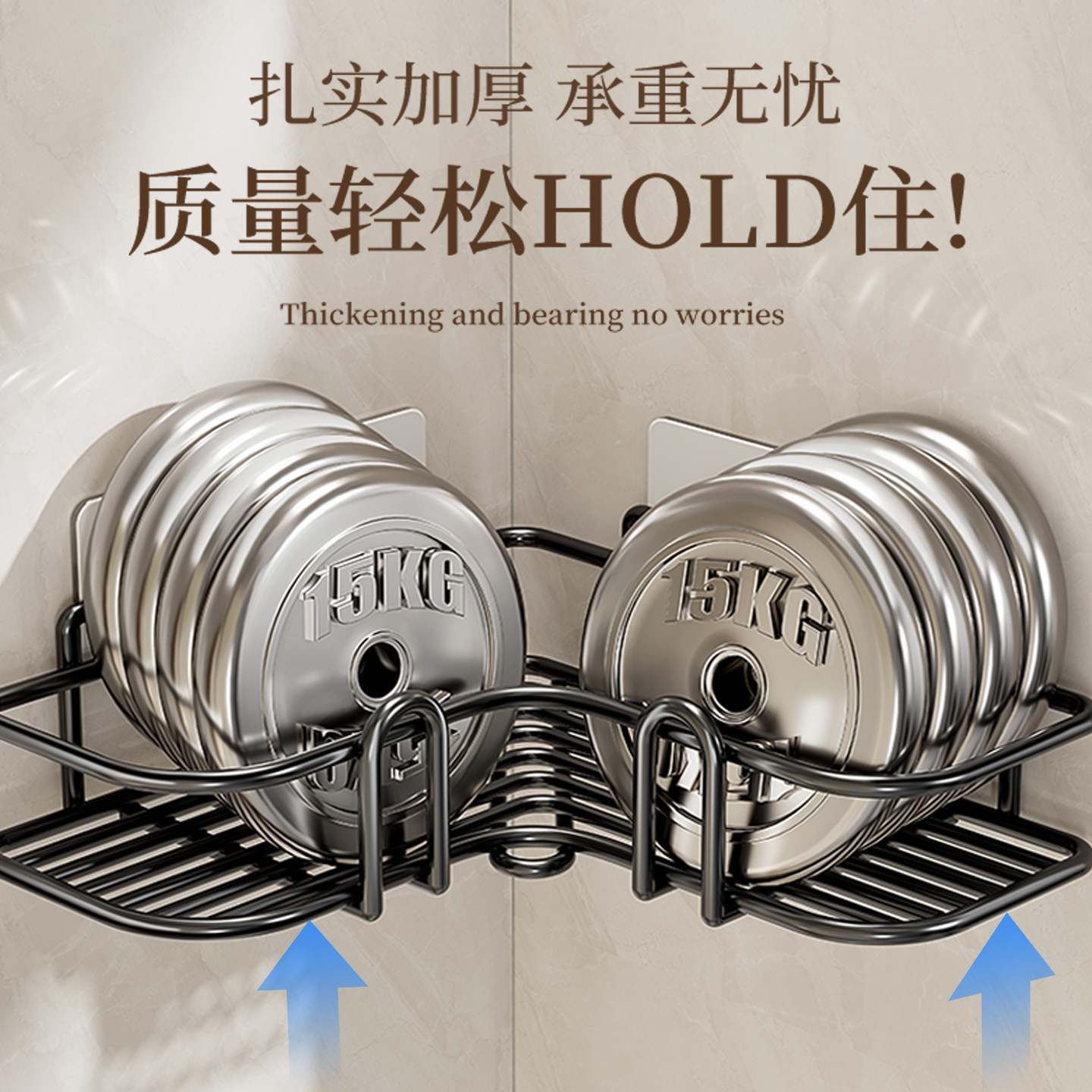 Baño triangular sin perforación inodoro de esquina colgante de pared tipo lavado de manos baño de almacenamiento a prueba de humedad