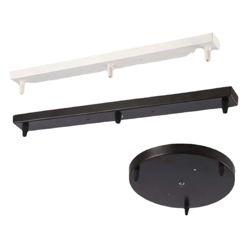 Producto a juego colgando Barra de alambre comedor araña DIY ventosa redonda cuadrada ventosa placa de techo pista arte centro de atención