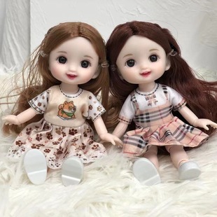 8 Points 17cm Exquisite Doll Princess Set Changeable Kidsren's Toys Little Girl Birthday Gift Play House