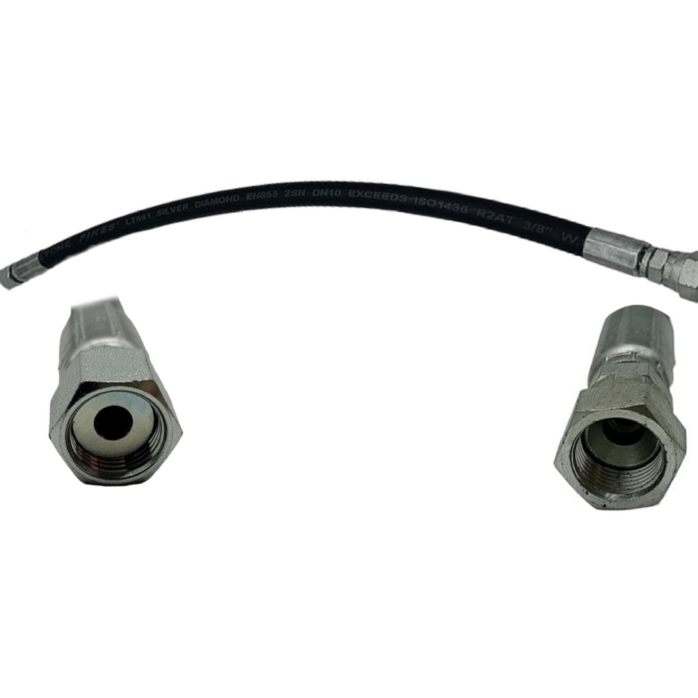 叉车配件 斗山大宇叉车B30SE电动叉车海绵夹属具油管长度650mm