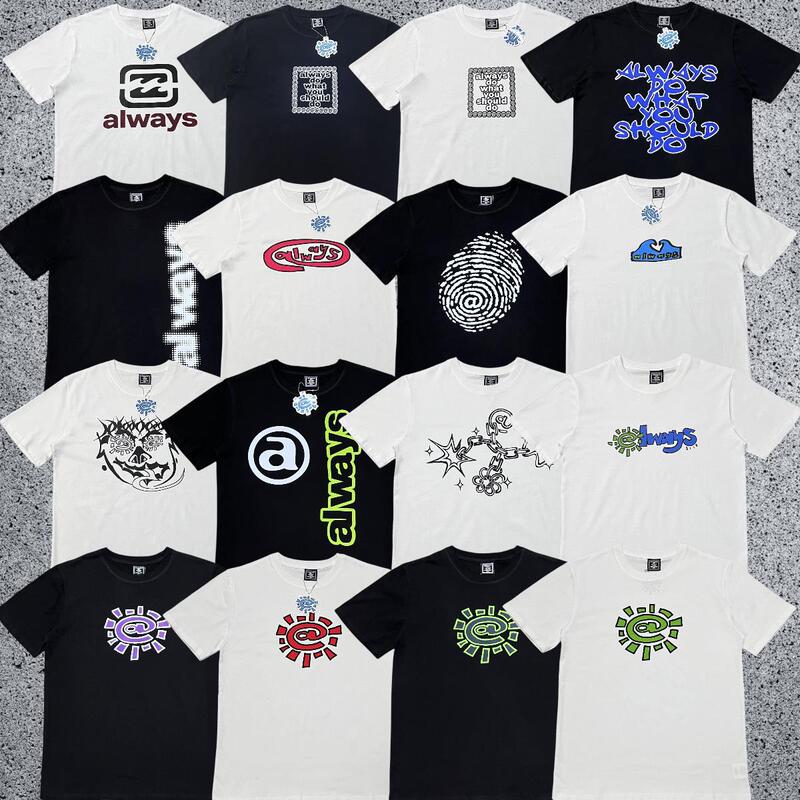 2026 New Model Adwysd Short-Sleeved Talk Sun Roll Fun Print American High Street Skateboard Crew Neck T-Shirt 2026 New Model Adwysd Short-Sleeved Talk Sun Roll Fun Print American High Street Skateboard Crew Neck T-Shirt