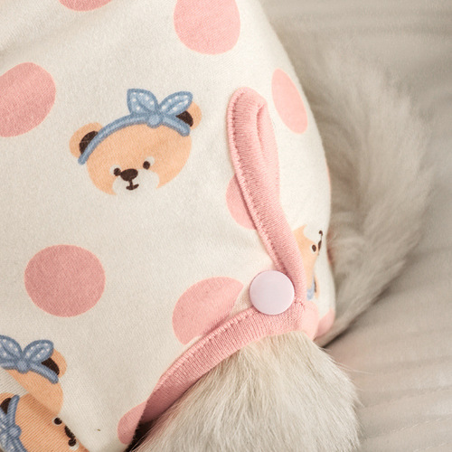 Cat clothes winter pet cat silver gradient British short kitten four-legged autumn and winter anti-shedding kitten weaning clothes winter