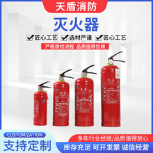 干粉灭火器1kg2kg3kg4kg5kg家用商铺用手提式干粉灭火器消防器材