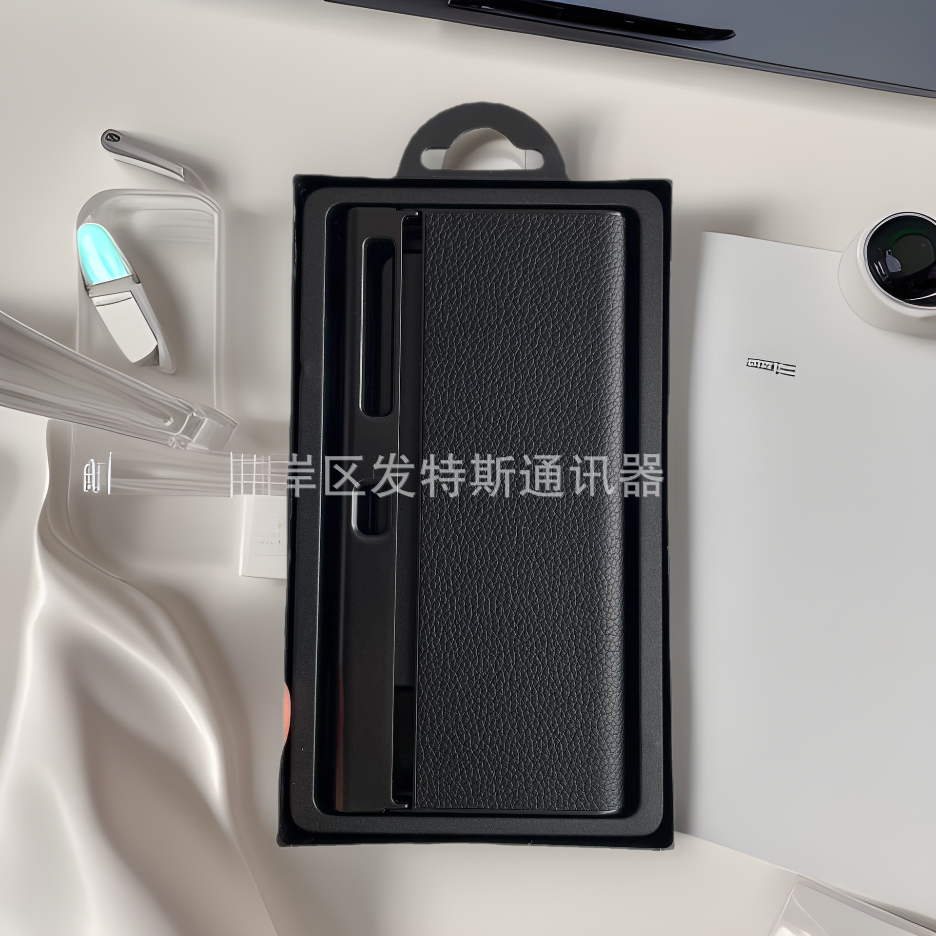 适用FOLD5华为P60POCKET荔枝纹FLIP折叠屏findn手机壳matex6magic
