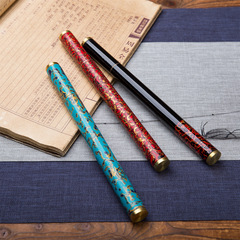 檀隱中國風特色香桶香管中式香爐傳統漆器手工藝品大漆線香筒批發