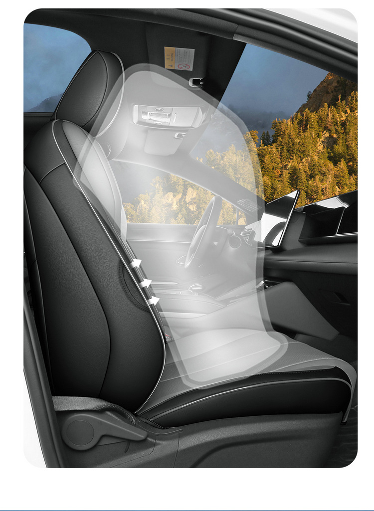 Byd Qin L Qin Max 2025-2026 Qin Plus Car Seat Covers, Custom-Made Full Surround Seat Cushion Covers