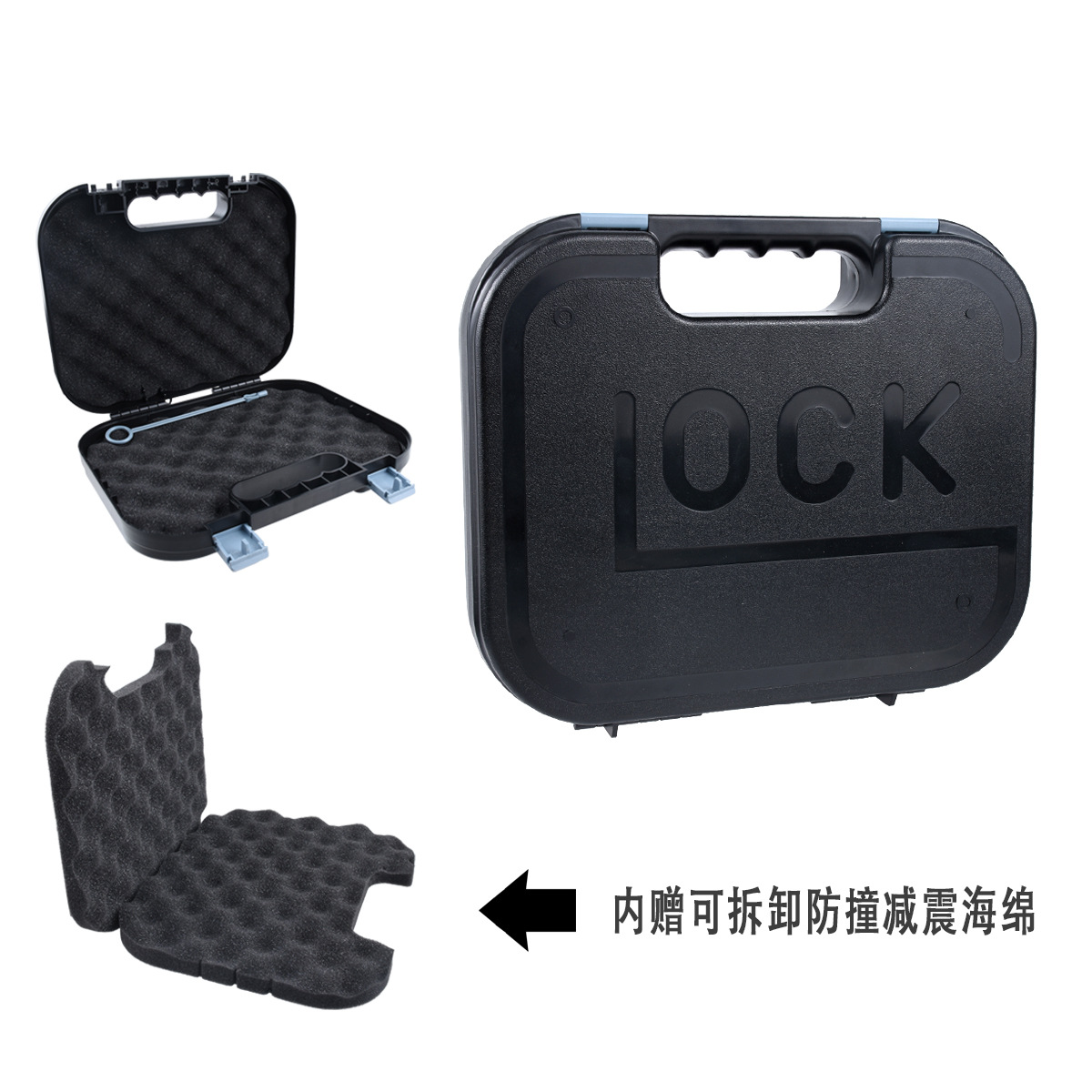Tactical GLOCK Storage Box 2011 Storage Box Glock P1/P4 Suitable Handcase ABS Nylon Anti-fall