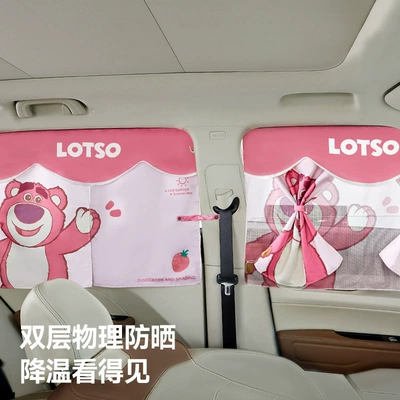 Car Curtain Sunshade Magnetic Mosquito – Car curtains
