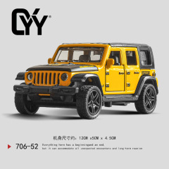 箱入り 1:36 3 ドア合金車のおもちゃの車オフロード車モデルプルバック子供のギフト 3-6 歳の男の子
