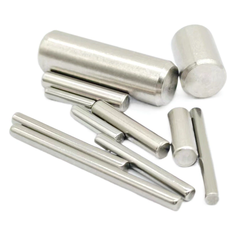 304 из нержавеющей стали цилиндрический штифт с фиксированным штифтом штифт с валом сплошной стержень M2M3M4M5Φ6φ8M1